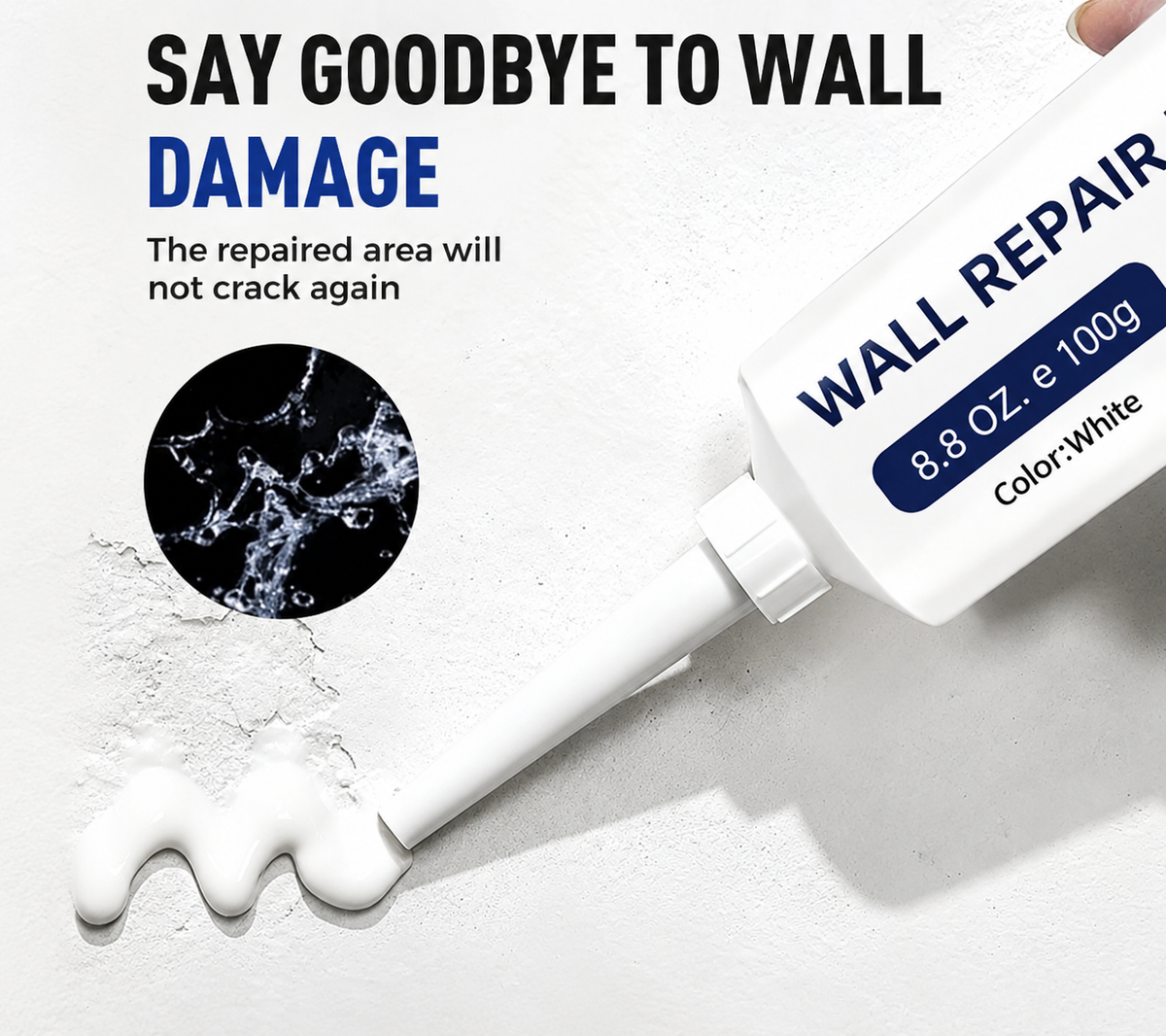 Waterproof Repair Paste for Walls & Tiles (Pack of 2)-