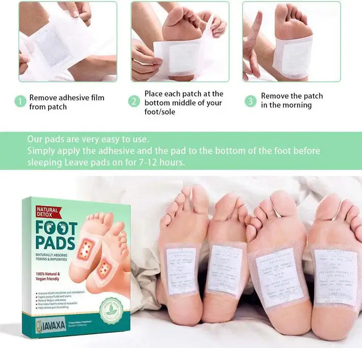 Premium Natural Detox Foot Patches