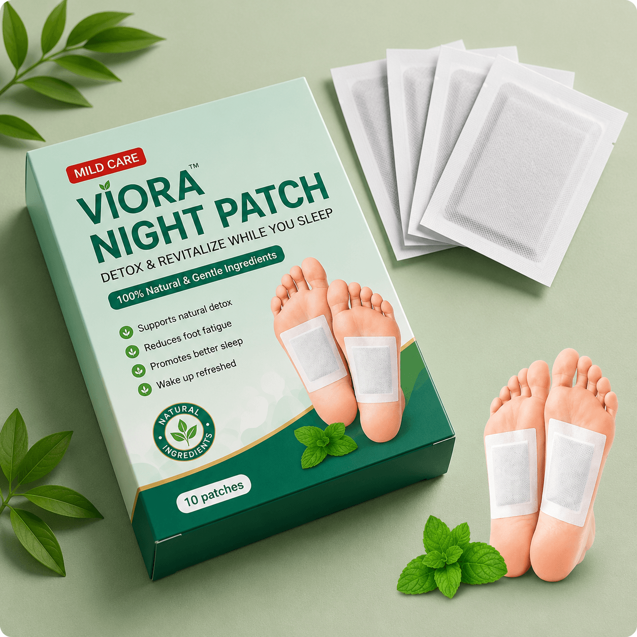 Viora™ Detox Foot Patches 🌿✨
